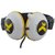 意高（ECHOTECH）CE-2170 耳机 头戴式耳机 时尚耳麦 （黑黄色）第3张高清大图