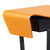 爱菲利娅 现代简约书桌电脑台式桌家用写字台梳妆台书房(橙色 默认)第3张高清大图