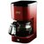 喜摩氏（Simous）五杯美式滴漏咖啡机SCM0001（典雅红）（保温功能，17孔超大花洒，永久滤网，部件可用洗碗机清洗，）第8张高清大图