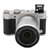 富士（Fujifilm）X-A3 XC16-50mm 微单电套机 自拍文艺复古 XA3 16-50 富士xa3相机(银黑色 官方标配)第2张高清大图