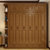 夏树 实木木质衣柜(柚木色 带顶柜-2米6高-不带侧柜)第2张高清大图
