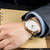 天梭(TISSOT)瑞士手表 俊雅系列石英男手表T063.610.36.037.00(玫瑰金壳白面棕皮带)第5张高清大图