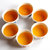德化陶瓷杯子创意品茗杯6只装中国风手绘茶杯主人杯个人白瓷茶杯(心心相印（多彩）)第2张高清大图