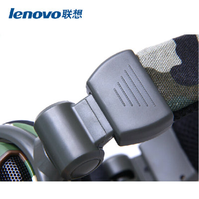 联想(lenovo) P955 原装迷彩版 头戴式耳麦 超重低音 线控 酷炫潮耳机