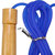 ENPEX 乐士*木柄橡胶跳绳运动健身跳绳(蓝色)第3张高清大图