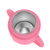 樱舒（Enssu）不锈钢学饮杯吸管杯 防烫隔热婴儿水杯可爱儿童水杯保温杯(小猪)第4张高清大图