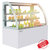 五洲伯乐（WUZHOUBOLE） 蛋糕柜面包展示柜风冷保鲜柜冷藏柜水果寿司陈列柜熟食柜 白色直角后开门(0.9米CLY-0.9A)第4张高清大图