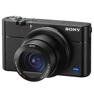 索尼（SONY）DSC-RX100M5A 黑卡数码相机 1英寸大底（蔡司镜头 高速对焦 4K视频 24张/秒连拍 黑卡5A）