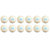 双鱼V40+展翅一星乒乓球   白色10只装ABS新材料 国美超市甄选第10张高清大图