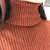 某织造 韩版百搭时尚修身基础针织打底衫ZHH60003(焦糖色 均码)第4张高清大图