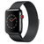 苹果（Apple）Watch Series 3代  智能手表(GPS+蜂窝网络款)运动版(不锈钢灰表壳+黑色米兰尼斯表带 42mm)第2张高清大图