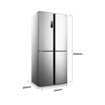 容声 BCD-426WD12FP十字对开四门冰箱双开门家用变频无霜