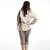 M.TENG 美之藤 春装韩版女休闲短风衣 外套M2111A01 XS第2张高清大图