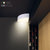 东联LED几何简约吸顶灯个性阳台现代艺术LED卧室灯具过道书房客厅灯x246(A三档变光8W黑色)第2张高清大图