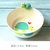 INDRA泰国进口小乌龟卡通陶瓷餐具碗盘水杯蛋杯釉下彩礼盒装(小乌龟三件套)第2张高清大图