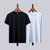 筑恒丰 男款 夏季经典纯色T恤95棉2件组合特惠装(黑白 4XL)第4张高清大图