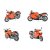 宝马K1300S摩托车模型汽车玩具车wl10-05威利(橙色)第5张高清大图