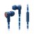 Philips/飞利浦 SHE9055 音乐面条入耳式手机耳机SHE9050加强版(蓝色)第2张高清大图