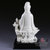 中国龙瓷 德化陶瓷白瓷观音菩萨佛像家居装饰 磐石观音-1第3张高清大图