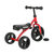 HUMMER悍马自行车 儿童脚踏三轮自行车/四轮滑步车童车 娱乐教育骑行儿童自行车 8寸高碳钢车架(瑞士红 单速)第2张高清大图