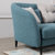 爱依瑞斯（ARIS）现代简约布艺沙发 2+3大小户型客厅组合 简约轻奢布艺款 茉伊拉 WFS-50(WFS-50 蓝色)第2张高清大图
