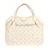 Louis Vuitton(路易威登) 米白色皮质镂空单肩包第3张高清大图