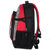 爱华仕中学生书包双肩背包大容量旅行包 双肩包 男女旅游运动背包(红色)第3张高清大图
