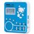 德劲 606复读机磁带机录音充电插卡U盘MP3英语学习机(蓝色)第4张高清大图
