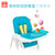 好孩子餐椅宝宝吃饭便携式可调档可折叠婴儿椅子外出 多功能Y5900(蓝色)第5张高清大图