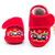 冬新款宝宝虎头棉鞋婴儿手工软底棉鞋高帮保暖透气舒适高品质(15码(内长12.5cm） 绑带红)第3张高清大图
