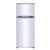 奥马（Homa) BCD-118A5  118升 双门小型电冰箱 家用冷藏冷冻/保鲜(拉丝银)第2张高清大图