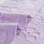 皇家皇朝 全棉提花宽丝带双人枕巾BH（51*132cm）(紫色)第3张高清大图