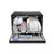 美的（Midea）WQP6-3206A-CN 洗碗机 嵌入式/台式两用 6套家用自动洗碗机第4张高清大图