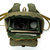 白金汉(Billingham)S35 单反相机包 双肩摄影包 徕卡相机 索尼微单 富士微单 双肩摄影背包(尼龙-灰绿色-巧克力皮)第5张高清大图