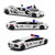 1：36儿童玩具车模型仿真合金车兰博基尼警车声光回力玩具小汽车8902D(白色公安)第5张高清大图