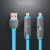 数据线二合一拖加长适用于苹果安卓通用手机充电线（颜色随机发送）(蓝色 多种颜色)第4张高清大图