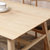 夏树 北欧白蜡木餐桌 YT-GLM05(原木色 一桌6椅/1.38米)第2张高清大图
