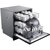 华帝（VATTI）洗消存一体 消菌烘干 嵌入式 家用多功能 天镜洗碗机 JWV8-H5(黑色)第5张高清大图