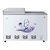 海尔（Haier） FCD-270SE 270升 蝶开式冰柜(白色) 冷藏冷冻柜 宽电压带设计第5张高清大图