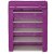 简易五层防尘鞋柜HBY05T(紫色)第4张高清大图