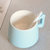豪峰陶瓷马克杯杯子咖啡杯牛奶杯水杯带盖勺广告杯可加印logo(天蓝色工字杯配盖勺)第5张高清大图