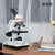 星特朗生物显微镜1600倍 高倍高清专业学生礼物实验室Q-3145 国美超市甄选第4张高清大图