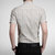 尊首（ZUNSHOU)男士短袖衬衫春季青年大码修身格子长袖商务衬衫(蓝色 XL)第2张高清大图