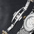 尼尚(Nesun)手表全自动机械表男表 双日历男士手表 夜光防水精钢男式表(黑盘金色钢带MS9601-JKJ)第4张高清大图