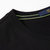HLA/海澜之家MR.BLACK系列男女同款休闲圆领卡通图案短袖T恤HNTBJ2Q418A(黑色 S)第4张高清大图