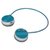 雷柏（Rapoo）H3010全数字2.4G无线高保真耳机（蓝色）第5张高清大图