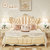 拉斐曼尼 GFA008 欧式全实木床双人床1.8米皮艺家具公主床高端婚床主卧床(香槟金 床)第2张高清大图
