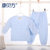 【康贝方】婴童套装婴儿内衣保暖  婴儿衣服春季新品#4283(4283蓝 73cm)第2张高清大图