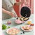 苏泊尔(SUPOR)三明治机早餐机SD18C803F6家用定时多功能华夫饼轻食机小型面包机烤盘(粉色 热销)第4张高清大图