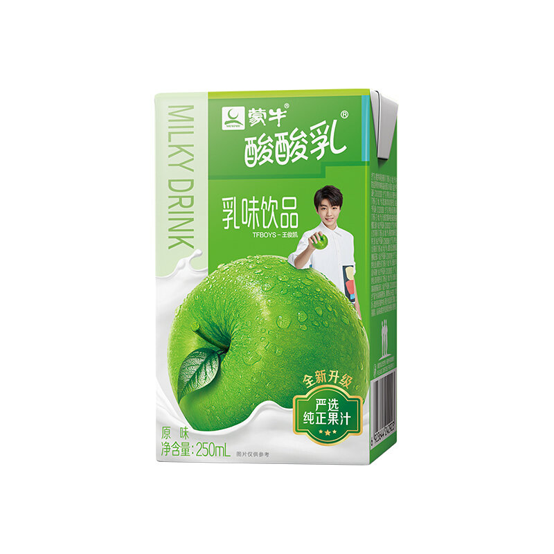 蒙牛酸酸乳原味乳味饮品250ml*24 国美超市甄选